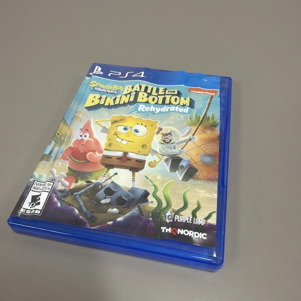 SpongeBob SquarePants: Battle for Bikini Bottom – Rehydrated - Sony PS4 -
